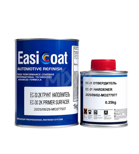 EASICOAT EC-30 +EC-31 2К Грунт-наполнитель акриловый + отвердитель 1+0.25 л (Цвет: Белый)