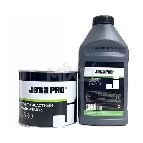 JETA PRO 5550 + JP 5550 HRD Грунт кислотный + активатор 0.4+0.4 л