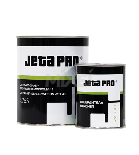 JETA PRO 5765 (+JP 5765 HRD) 2К Грунт-силер мокрый по мокрому 4:1 + отвердитель 0.8+0.2 л