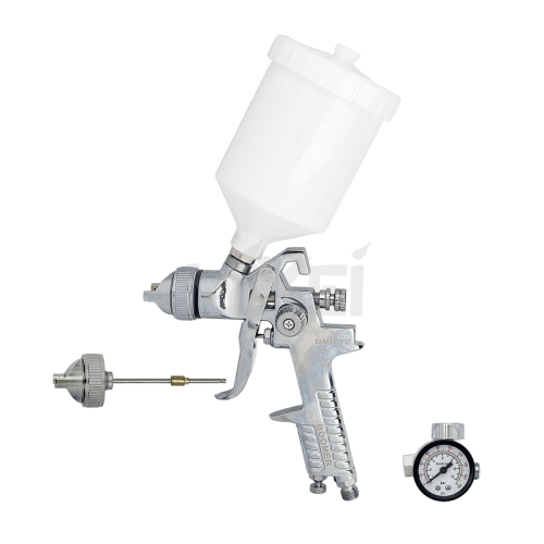 BOOMER 827 KIT HVLP Краскопульт в наборе /1.4/1.7/