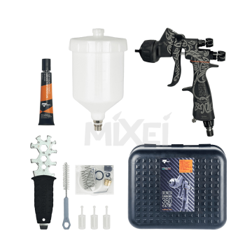 WALCOM Genesi Carbonio 360 HTE Clear Краскопульт (без манометра)