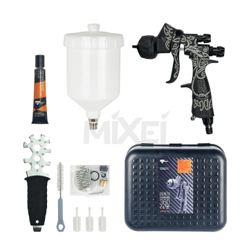 WALCOM Genesi Carbonio 360 HVLP Краскопульт (без манометра)