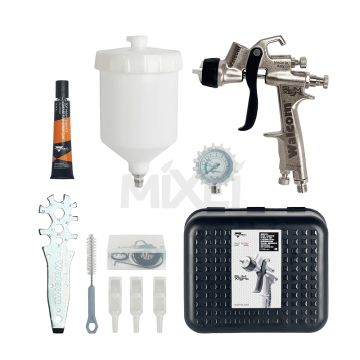 WALCOM Slim Xlight S HTE Краскопульт (с манометром)
