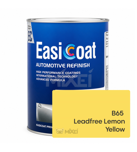 EASICOAT Базовая эмаль 1л (Цвет краски: B65 Leadfree Lemon Yellow)