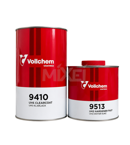 Vollchem Лак акриловый 9410 + отвердитель 9513  1 л + 0.5 л отвердитель