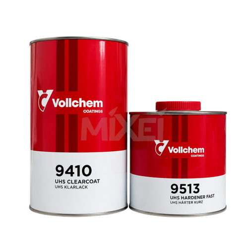 Vollchem Лак акриловый 9410 + отвердитель 9513  1 л + 0.5 л отвердитель