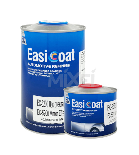 EASICOAT EC-5200 СТЕКЛЯННЫЙ ЭФФЕКТ 2:1 HS Лак акриловый 1 л + 0.5 л отвердитель