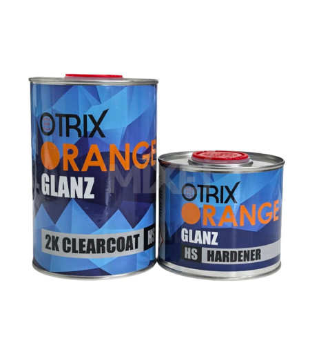 OTRIX ORANGE GLANZ 2:1 HS Лак акриловый 1 л + 0.5 л отвердитель